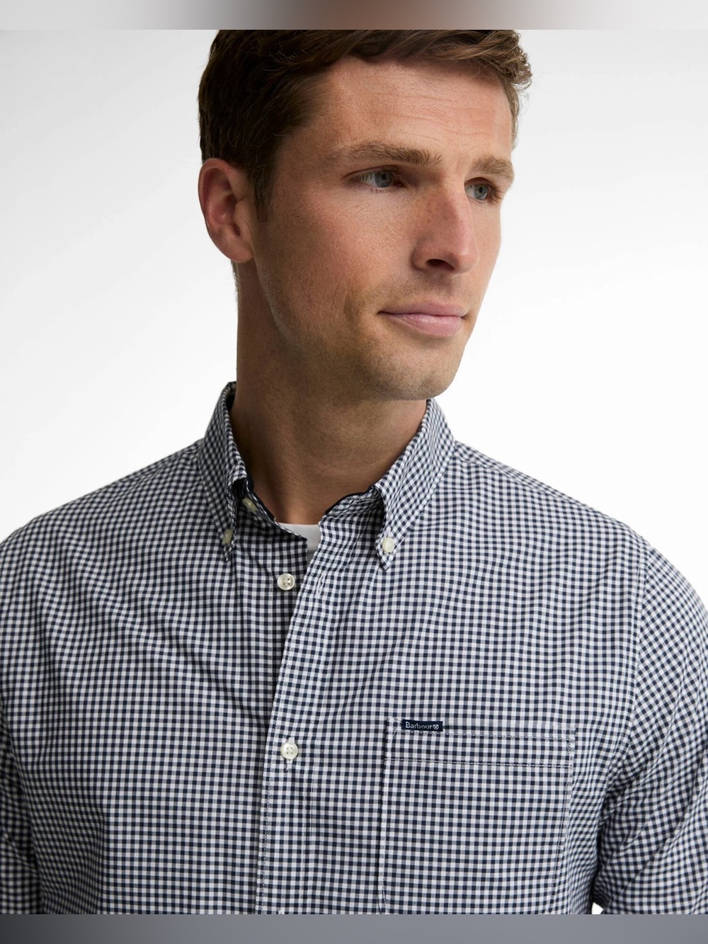Barbour Gingham Men Shirt Size L